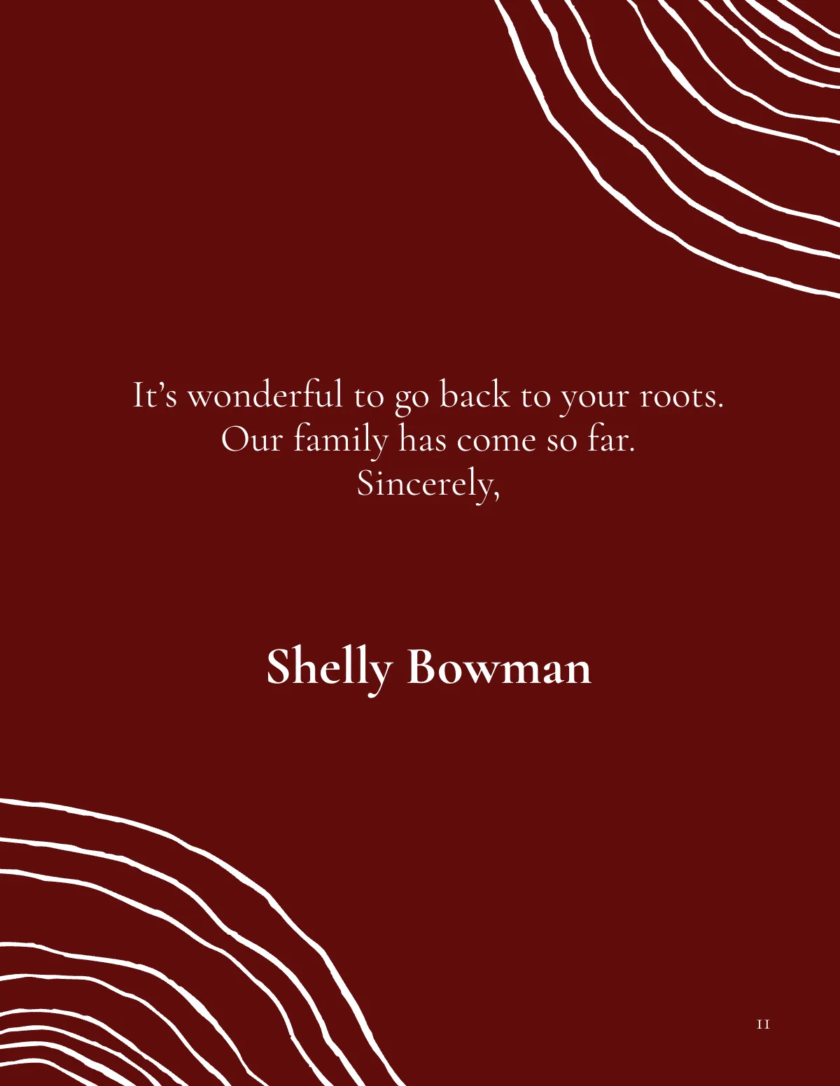 Free Family History Photo Book Template to Edit Online