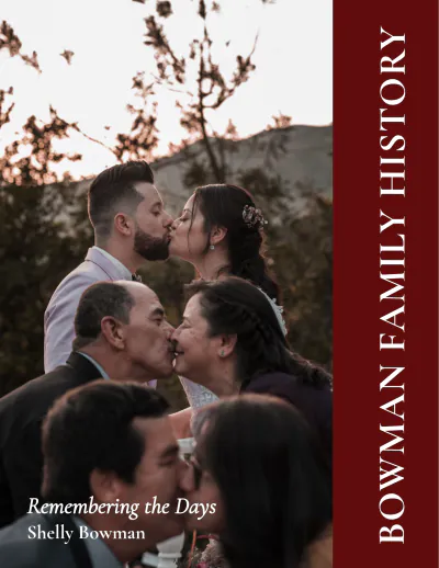 Free Family History Photo Book Template to Edit Online