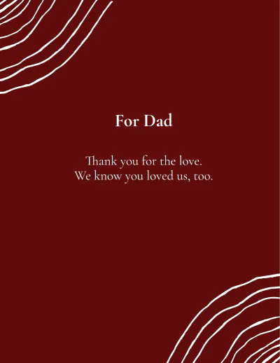 Free Family History Photo Book Template to Edit Online