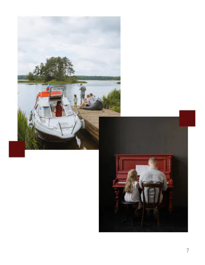 Free Family History Photo Book Template to Edit Online