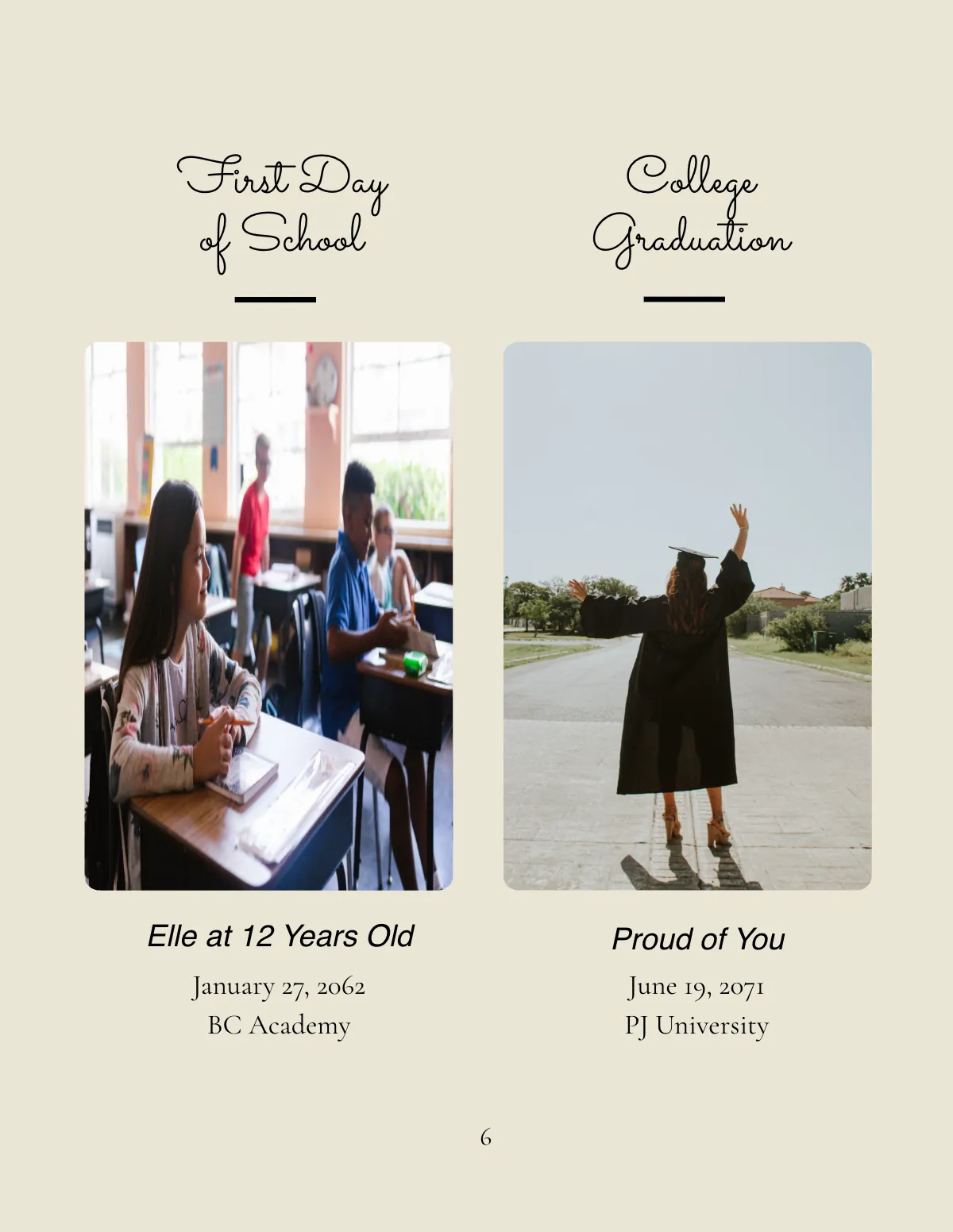 Free Memorial Photo Book Template to Edit Online