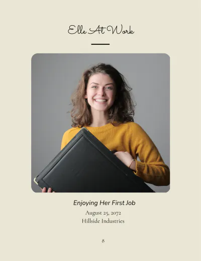 Free Memorial Photo Book Template to Edit Online
