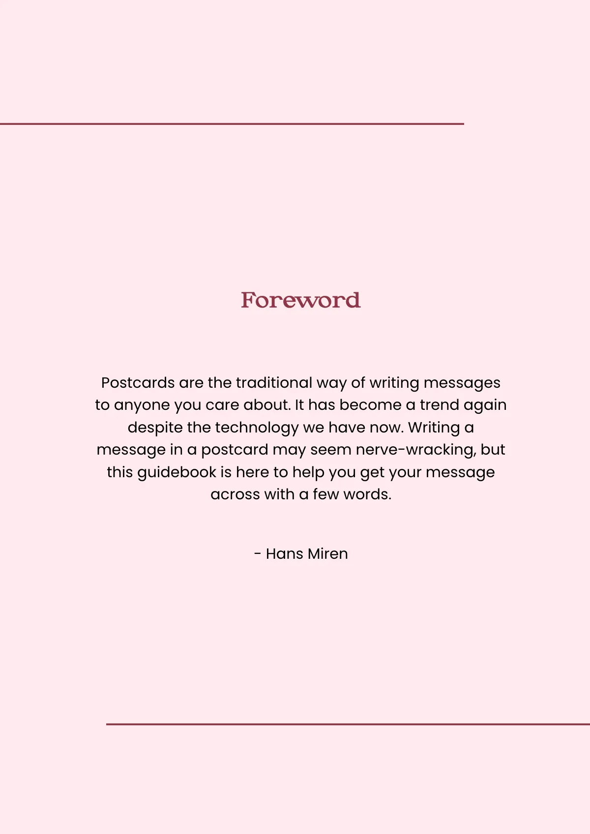 Free Postcard Magnet Template to Edit Online