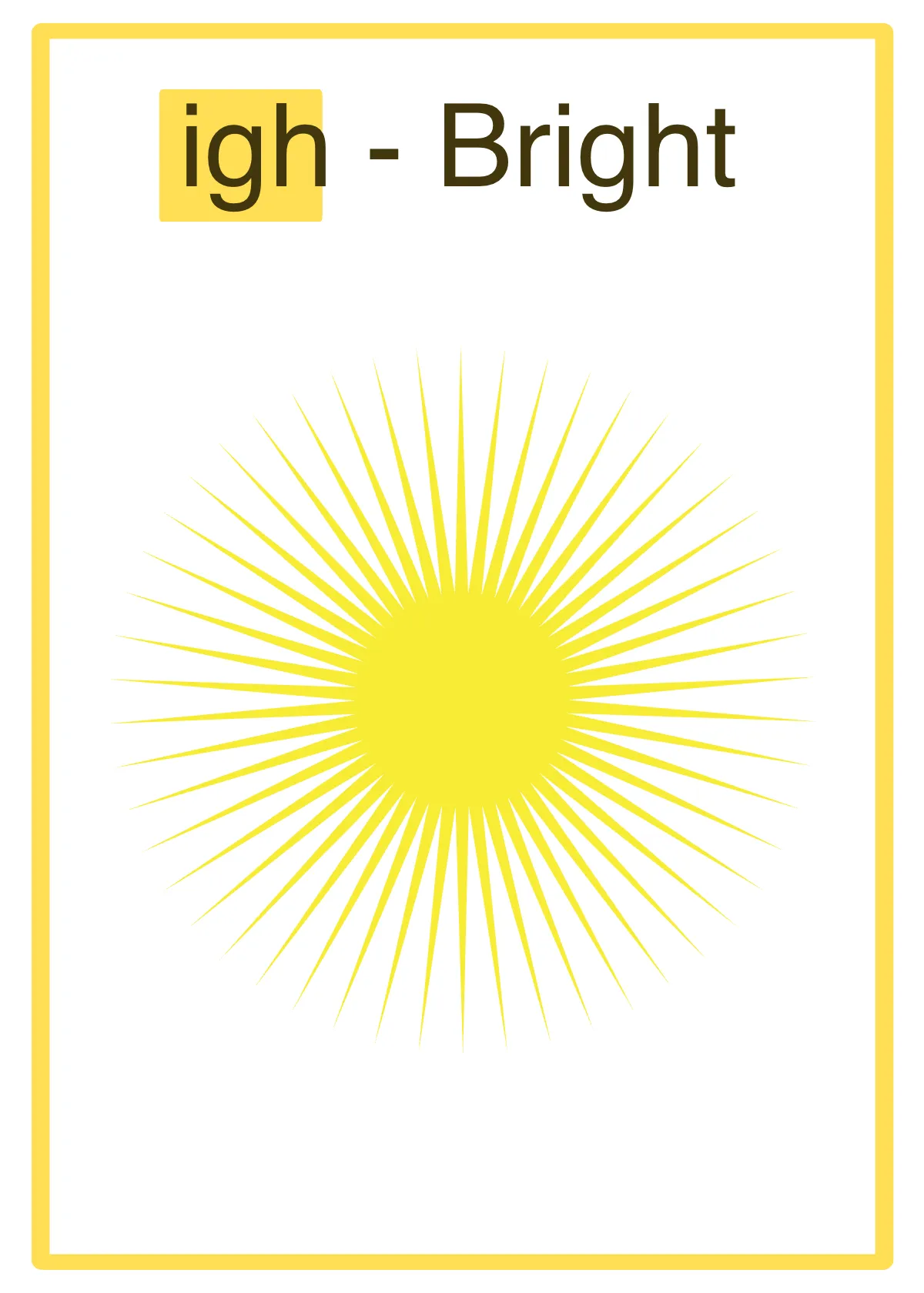 Free Phonics Flashcards Template to Edit Online