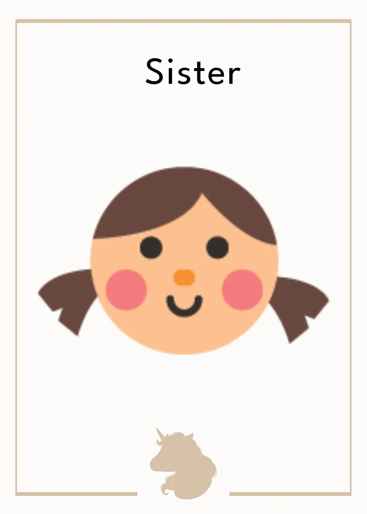 Free Family Flashcards Template to Edit Online