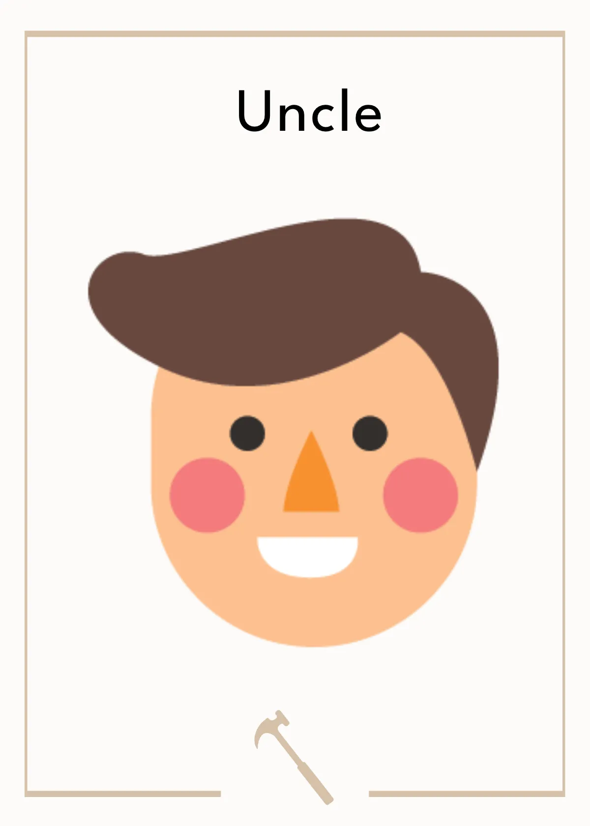 Free Family Flashcards Template to Edit Online