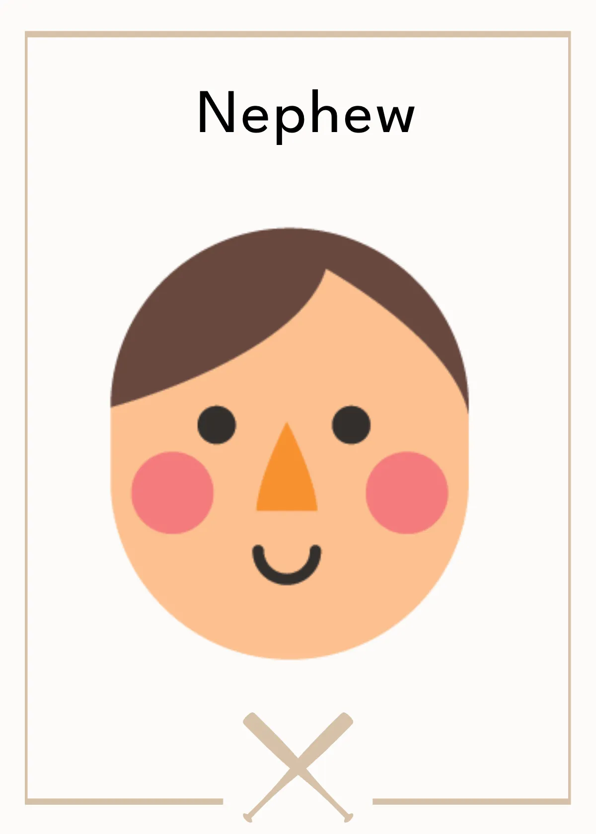 Free Family Flashcards Template to Edit Online