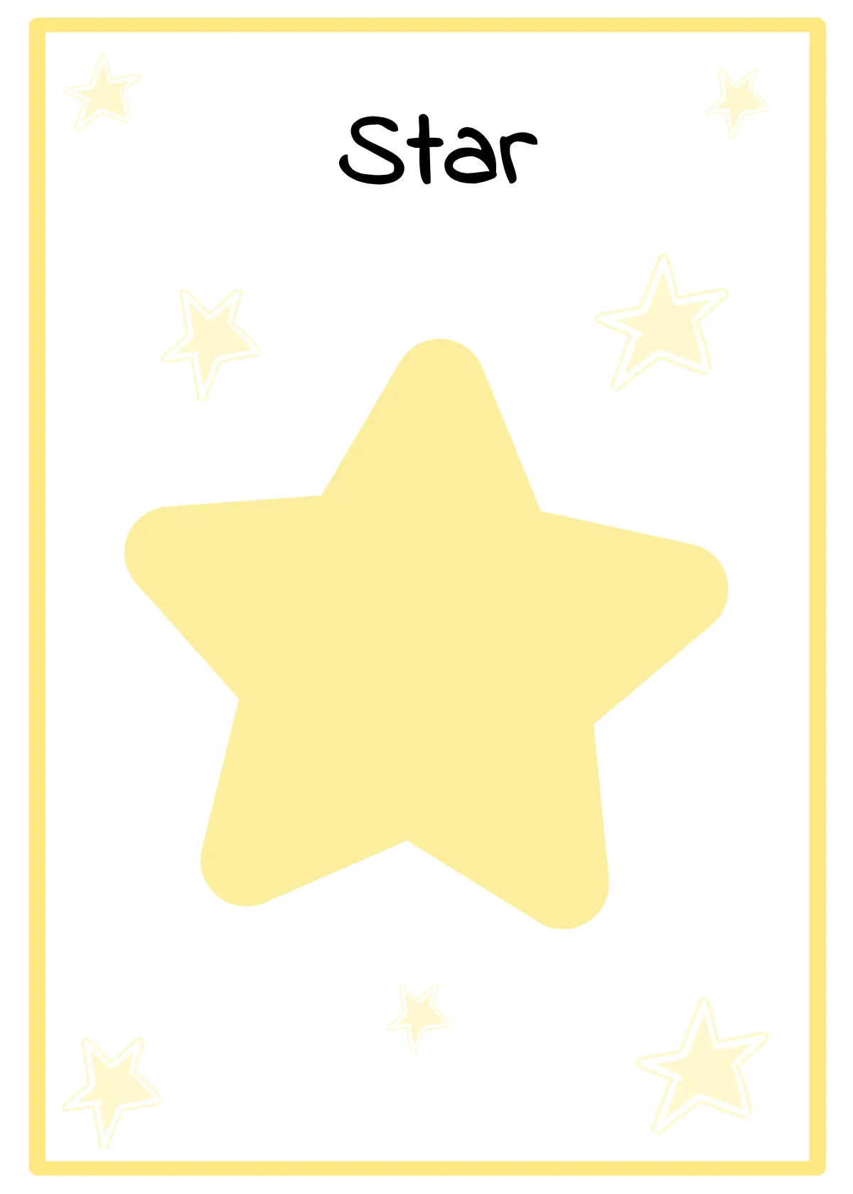 Free Newborn Flashcards Template to Edit Online