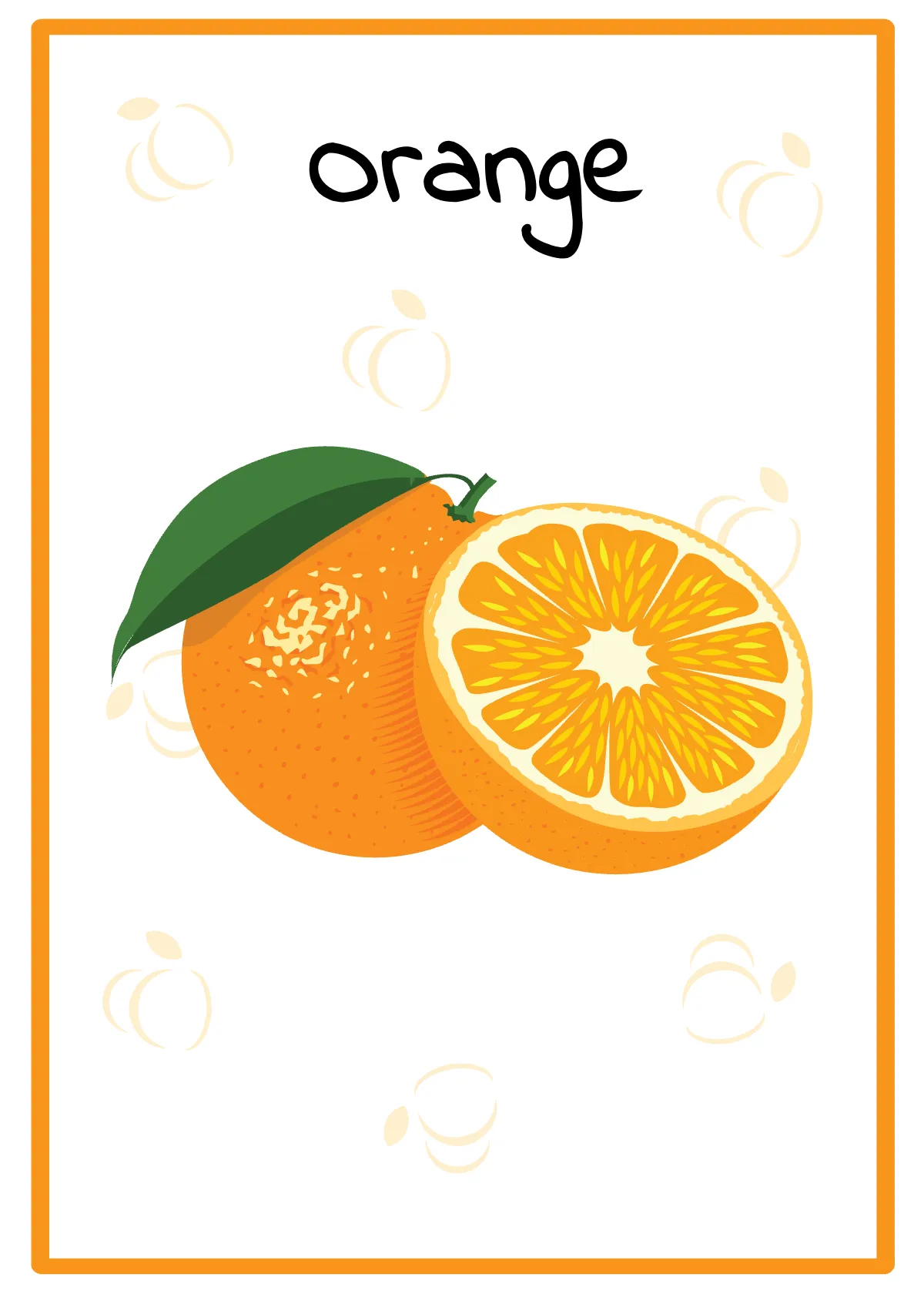 Free Newborn Flashcards Template to Edit Online