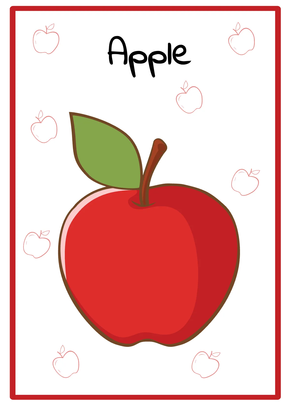 Free Newborn Flashcards Template to Edit Online