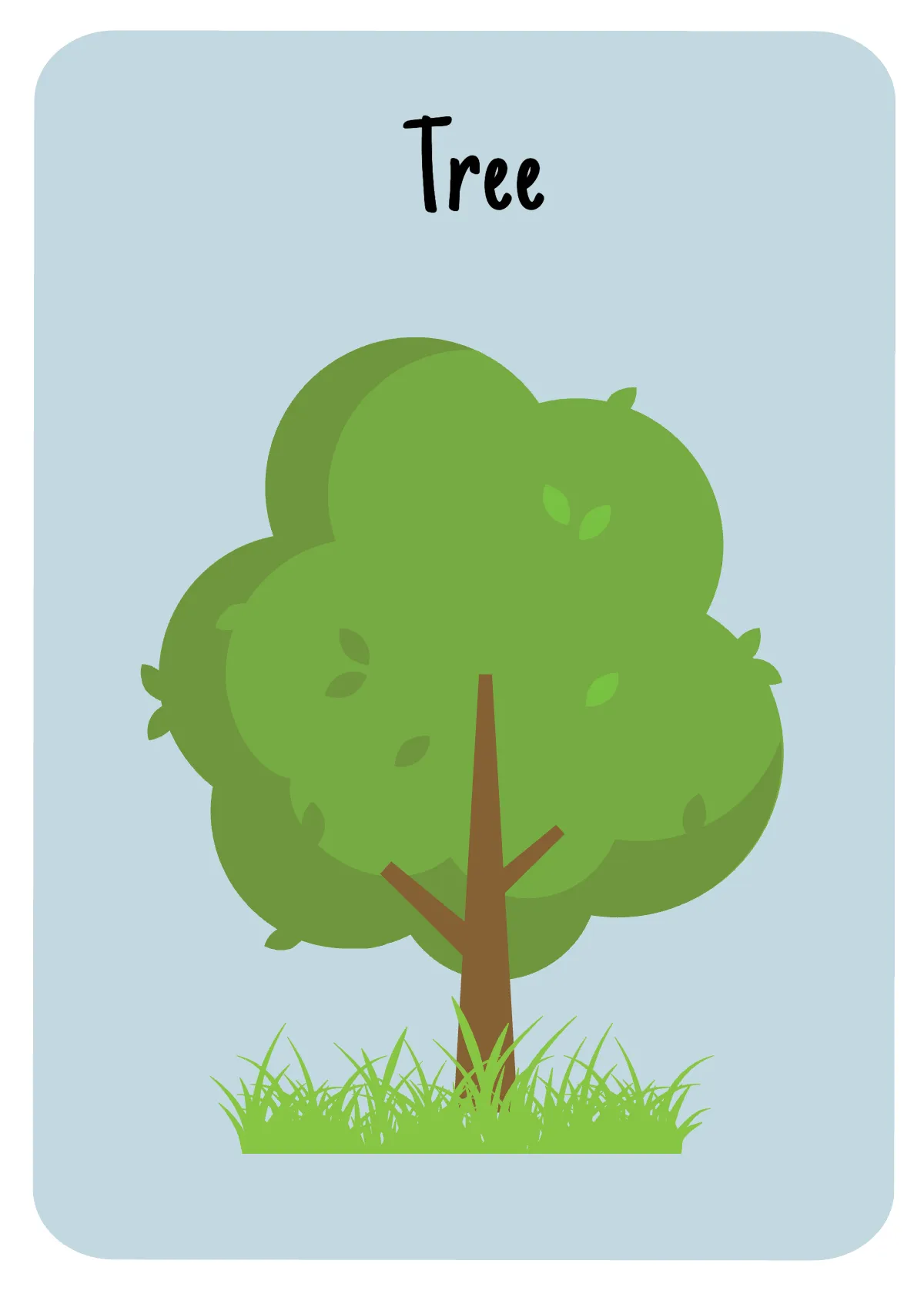 Free Flashcards for Kids Template to Edit Online