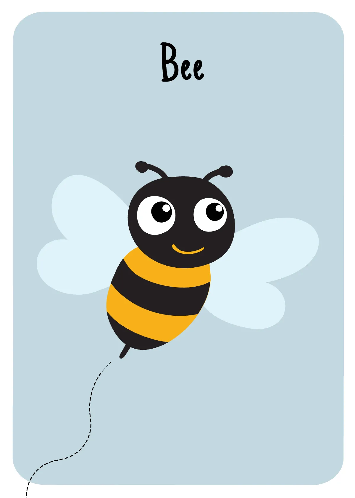 Free Flashcards for Kids Template to Edit Online