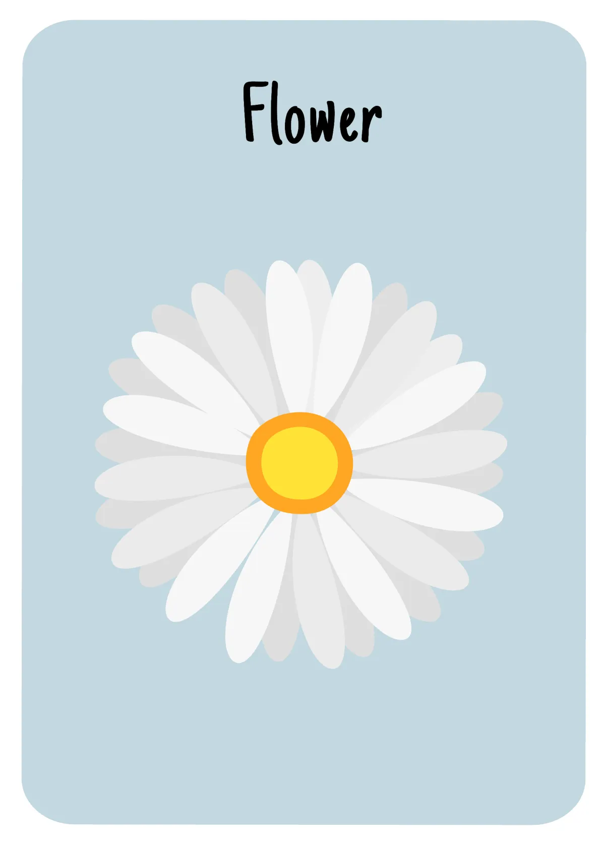 Free Flashcards for Kids Template to Edit Online