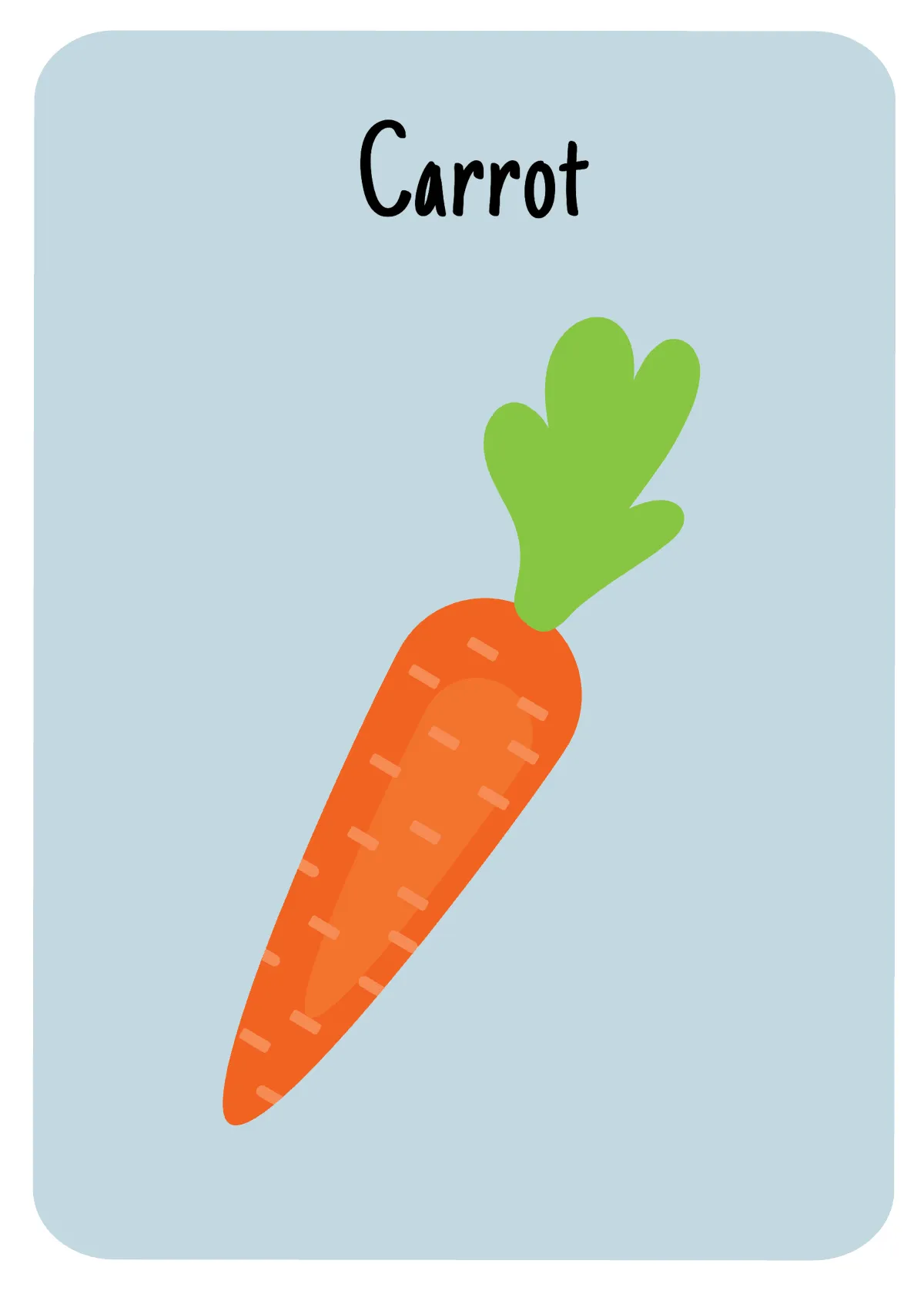 Free Flashcards for Kids Template to Edit Online