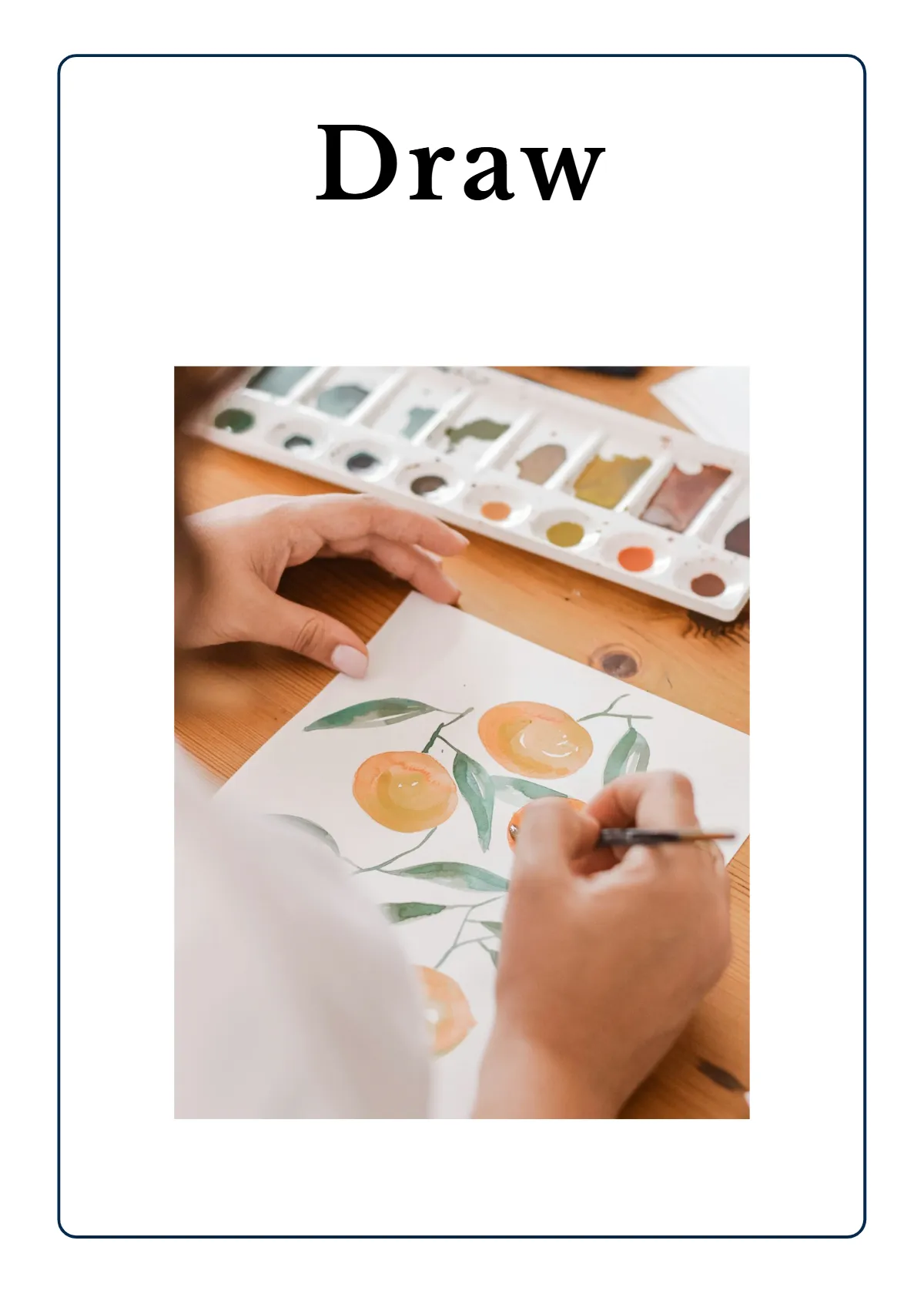 Free Action Flashcards Template to Edit Online