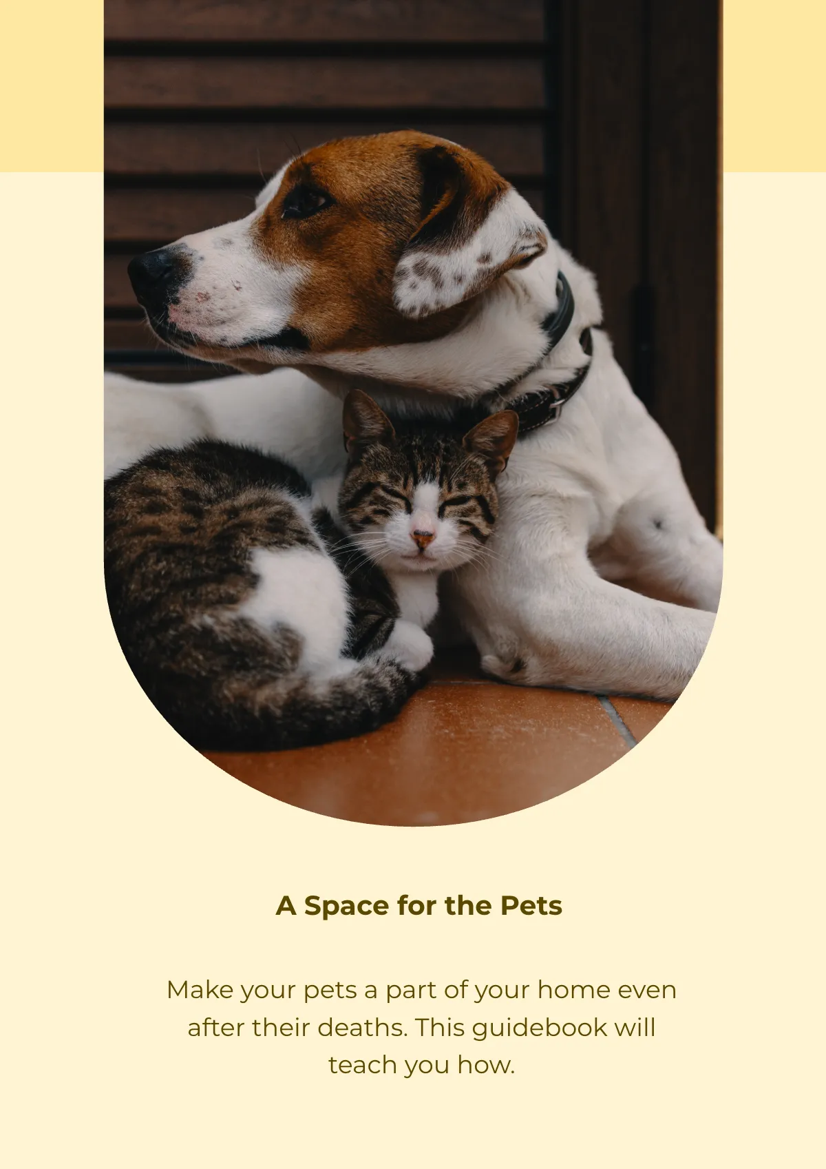 Free Pet Memorial Photo Magnet Template to Edit Online