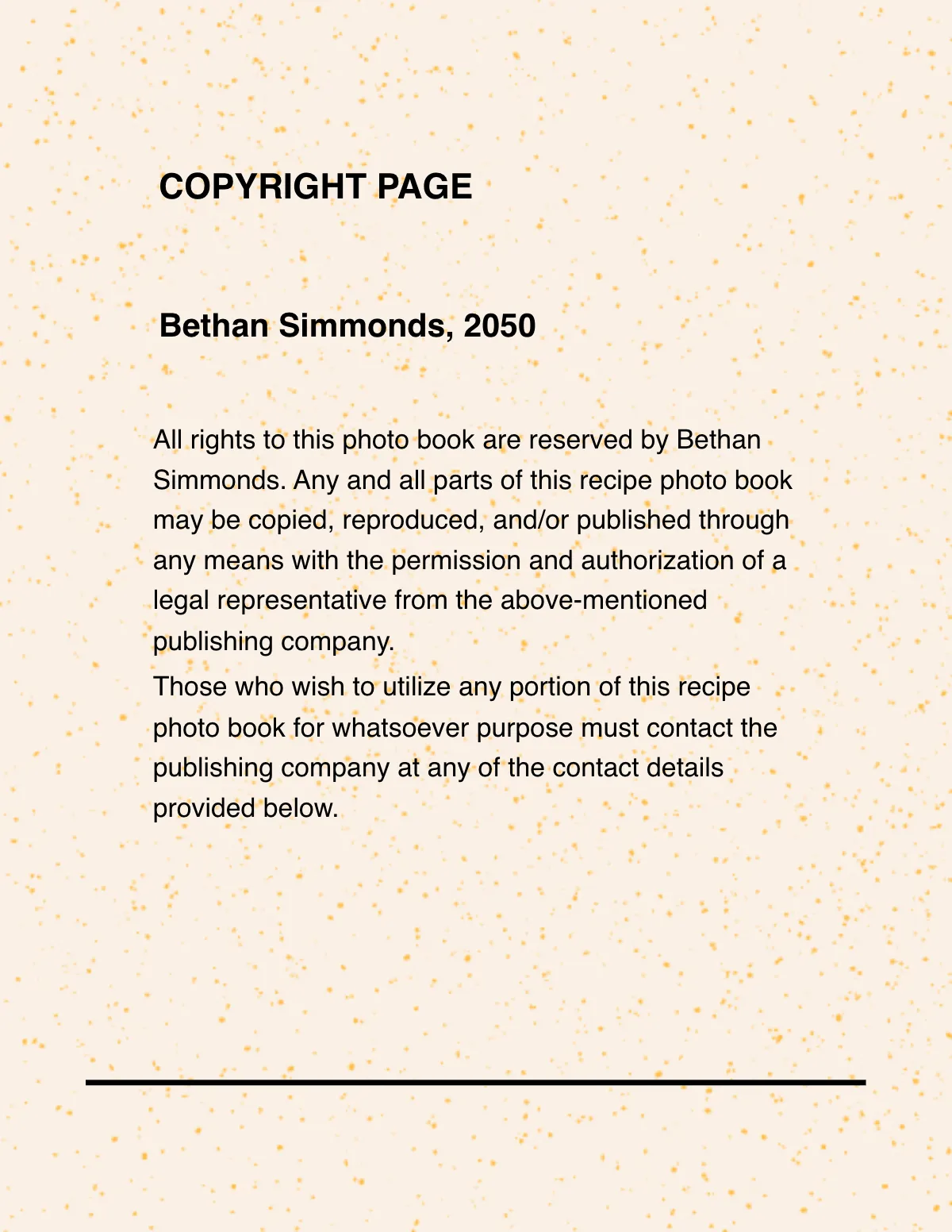 Free Creative Recipe Photo Book Template to Edit Online