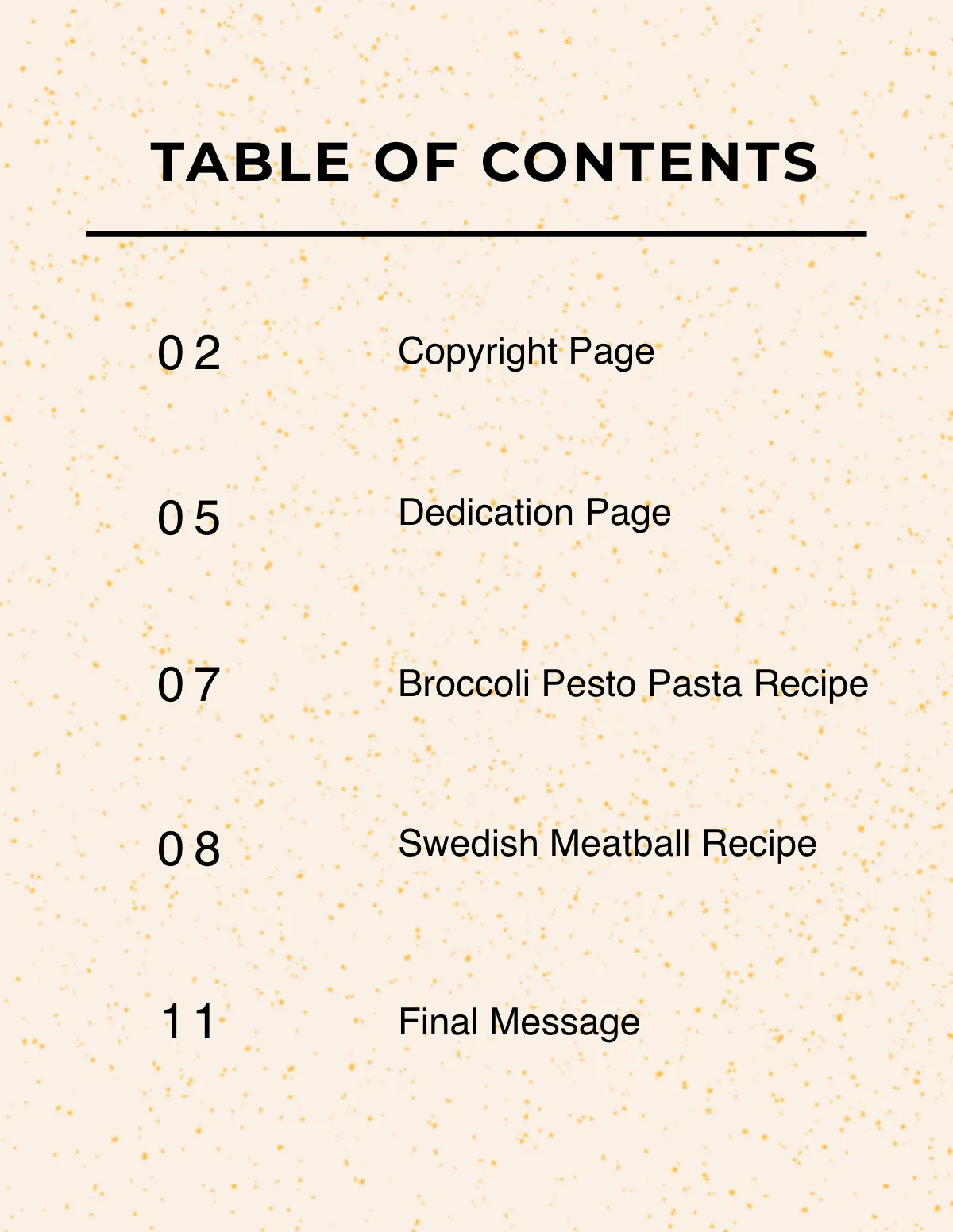 Free Creative Recipe Photo Book Template to Edit Online