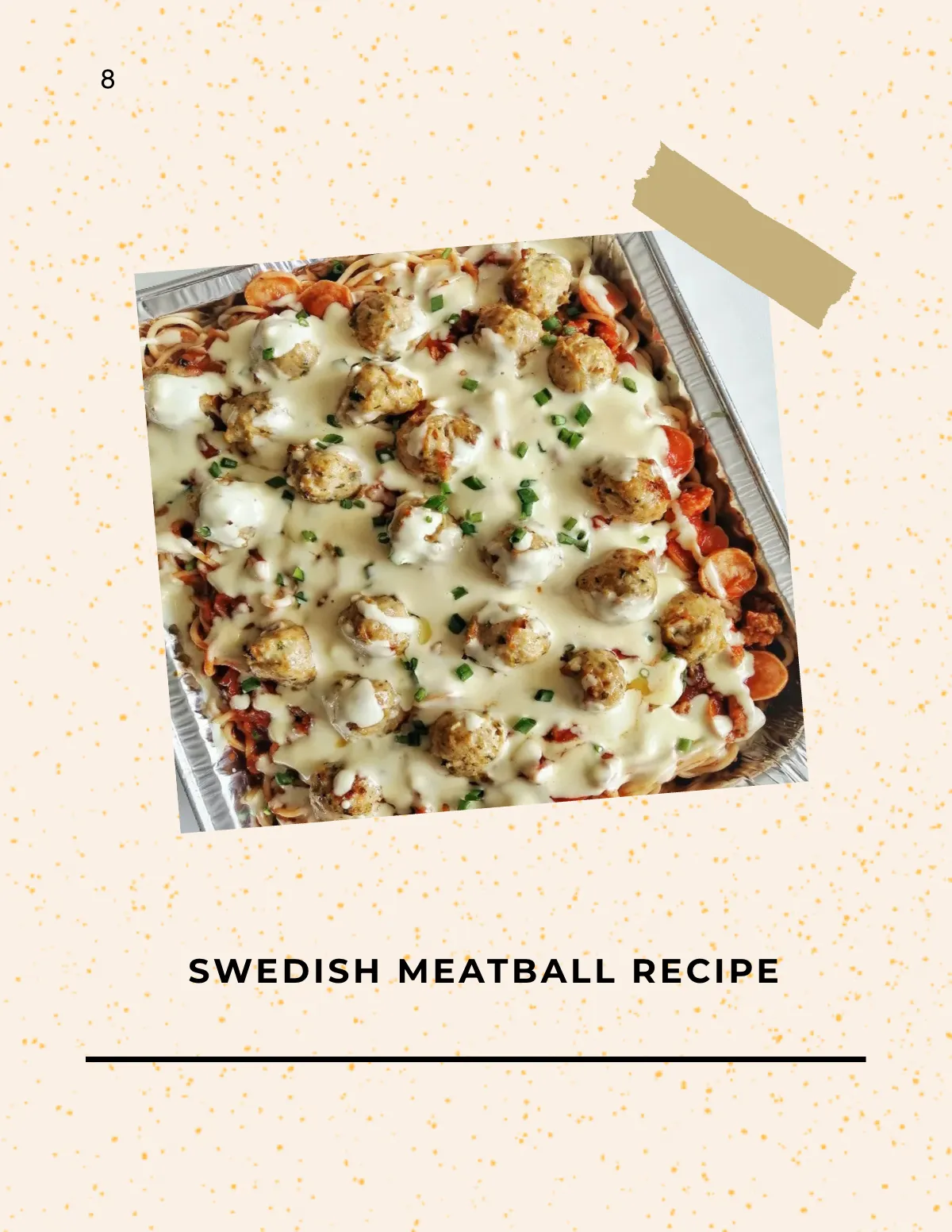 Free Creative Recipe Photo Book Template to Edit Online