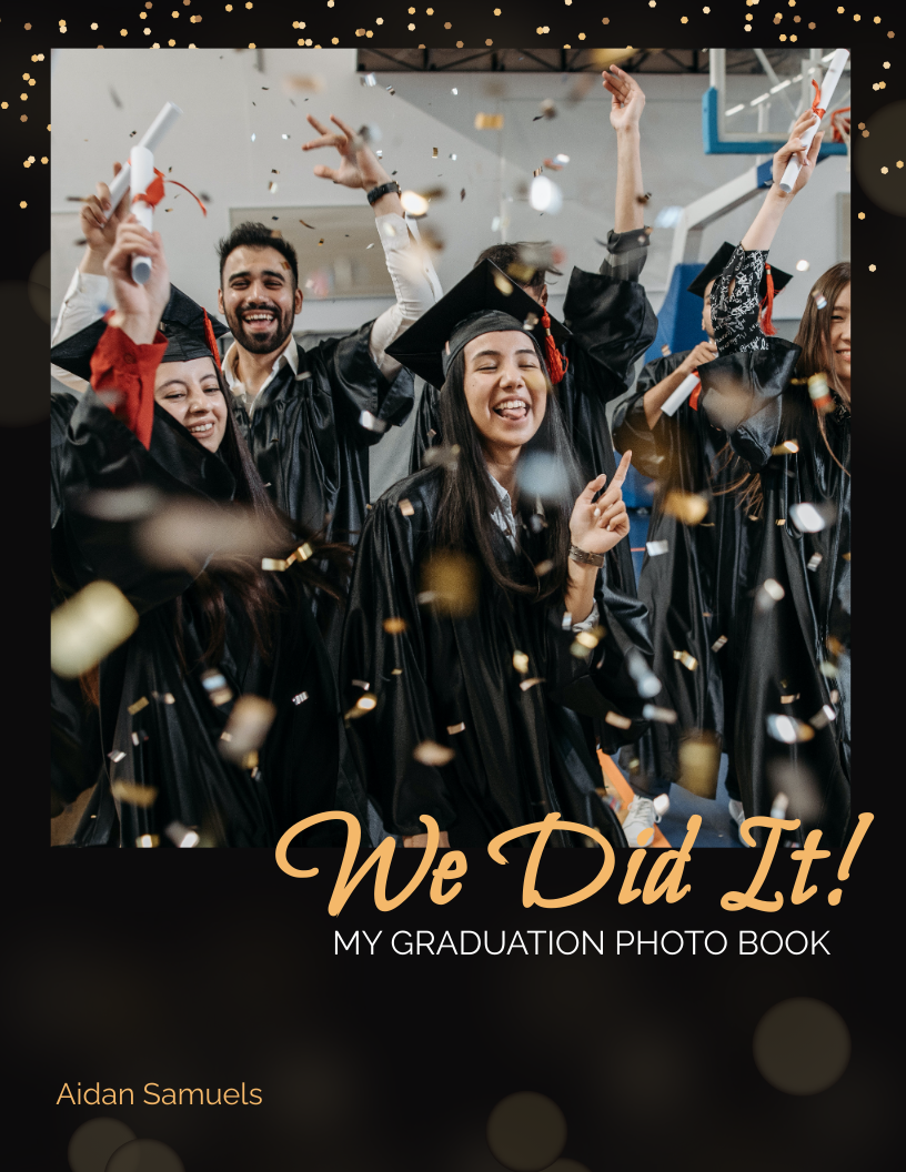 Free Graduation Photo Book Template