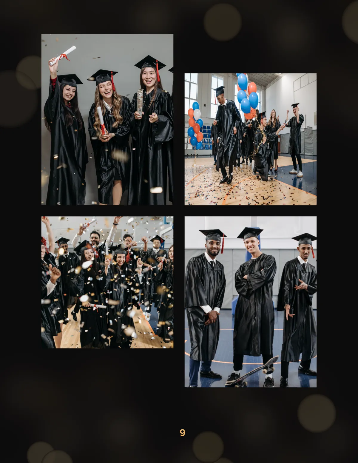 Free Modern Graduation Photo Book Template to Edit Online