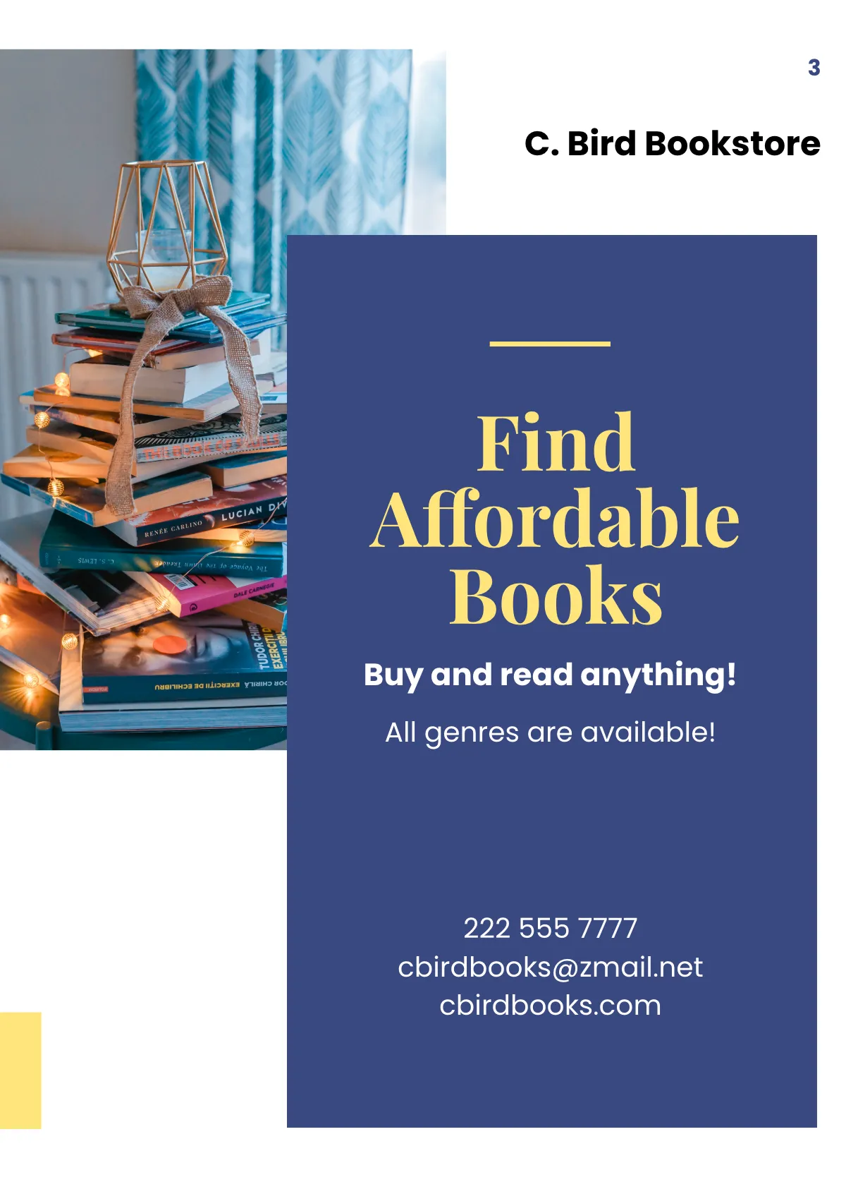 Free School Project Booklet Template to Edit Online