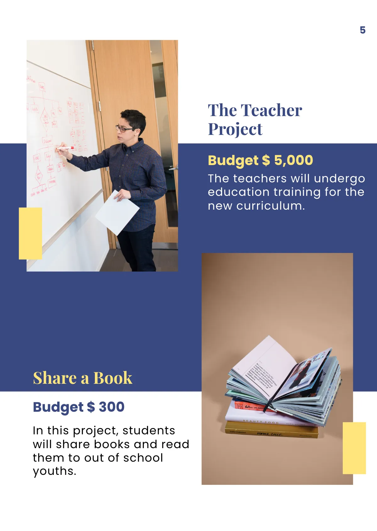 Free School Project Booklet Template to Edit Online