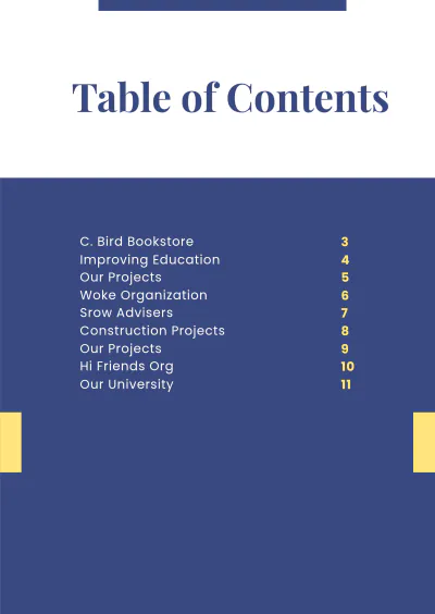 Free School Project Booklet Template to Edit Online