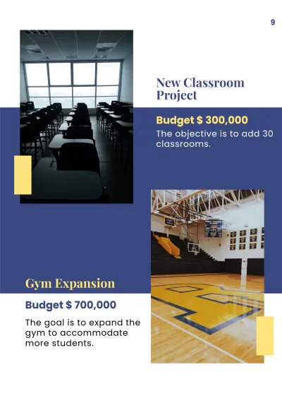 Free School Project Booklet Template to Edit Online