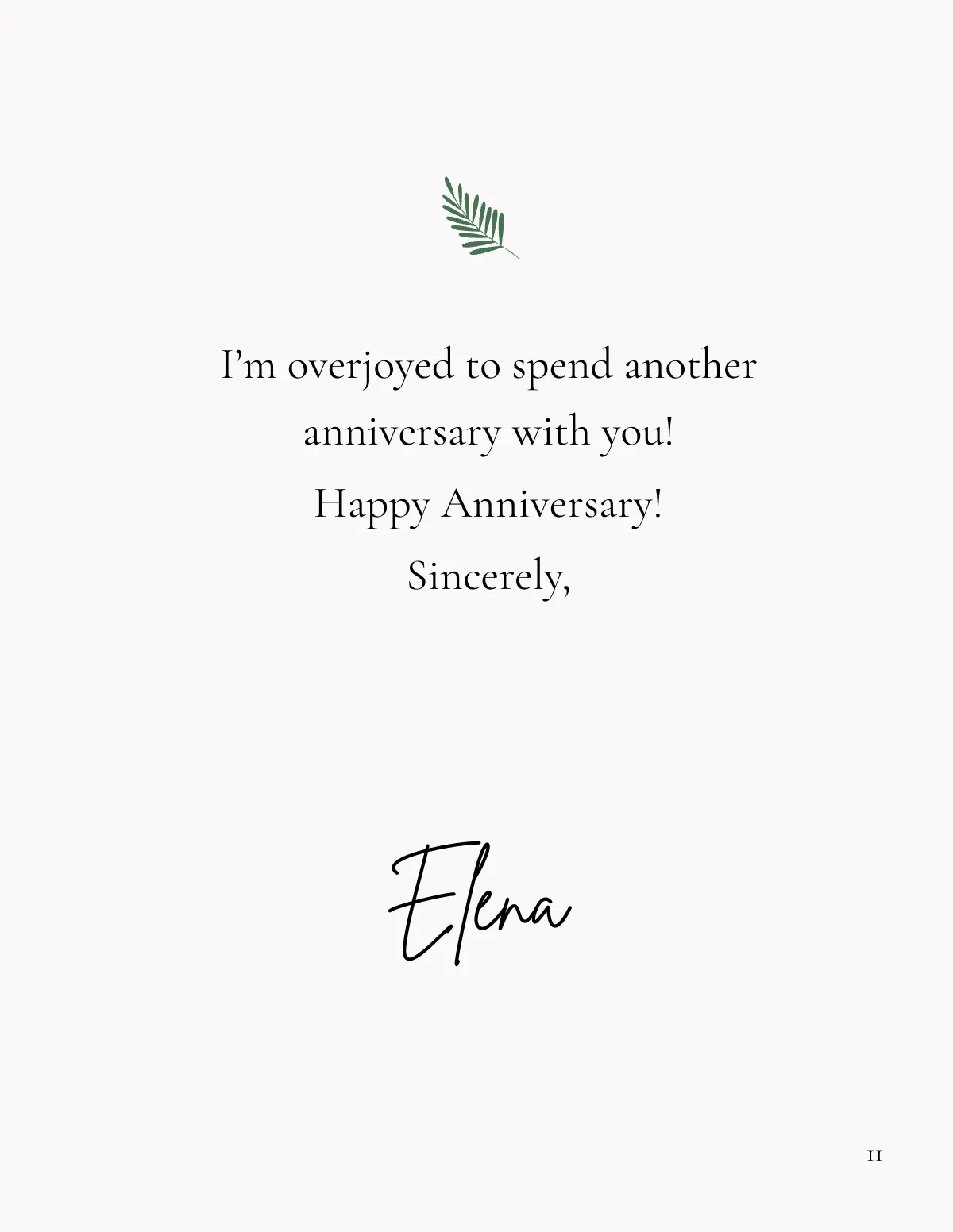 Free Blank Anniversary Photo Book Template to Edit Online