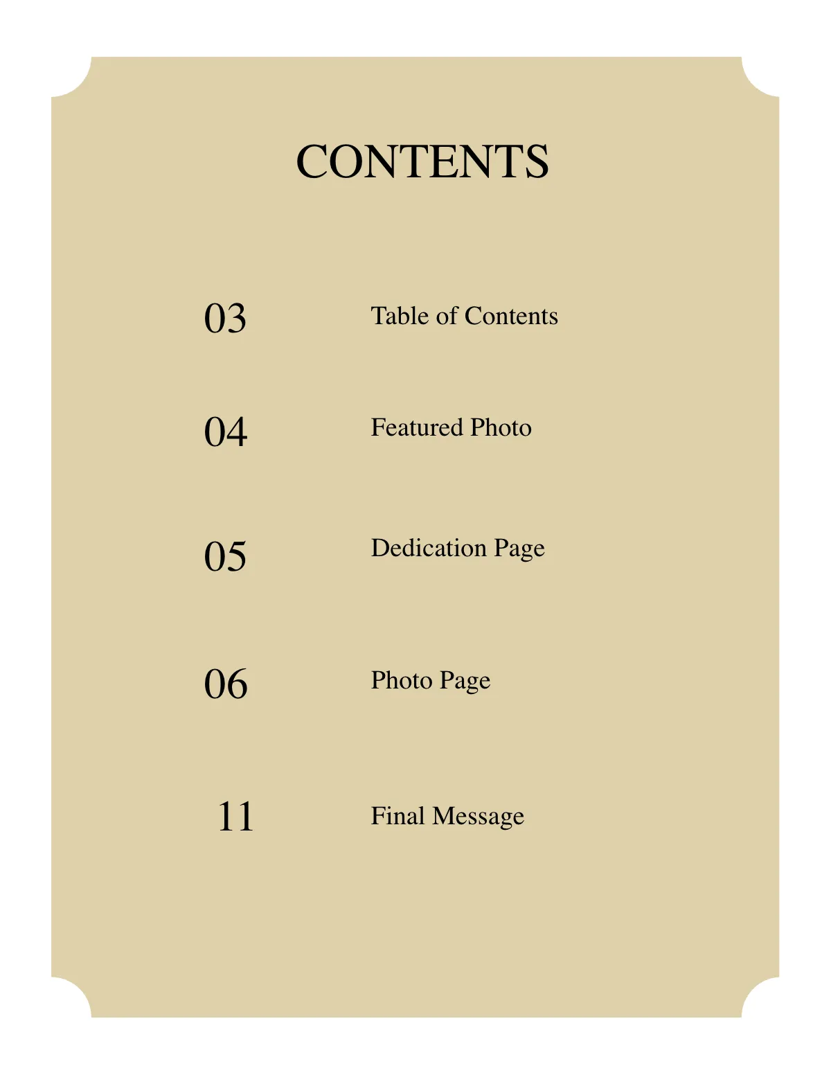 Free Vintage Photo Book Template to Edit Online