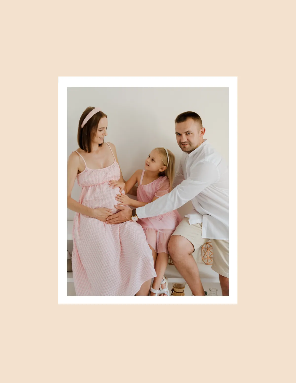 Free Pregnancy Photo Book Template to Edit Online