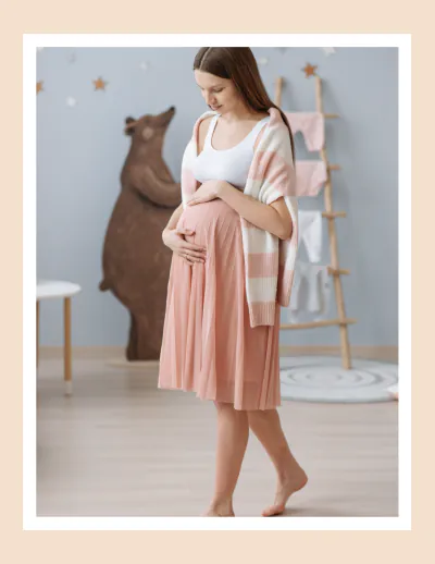Free Pregnancy Photo Book Template to Edit Online