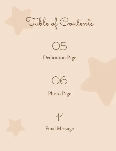 Free Pregnancy Photo Book Template to Edit Online