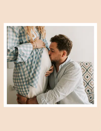 Free Pregnancy Photo Book Template to Edit Online