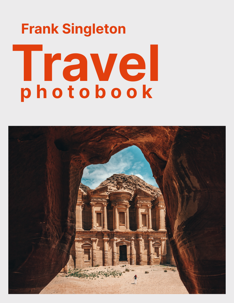 Free Travel Photo Book Template