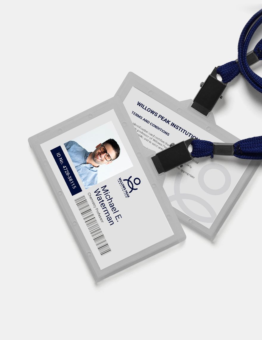 Institution ID Card Template