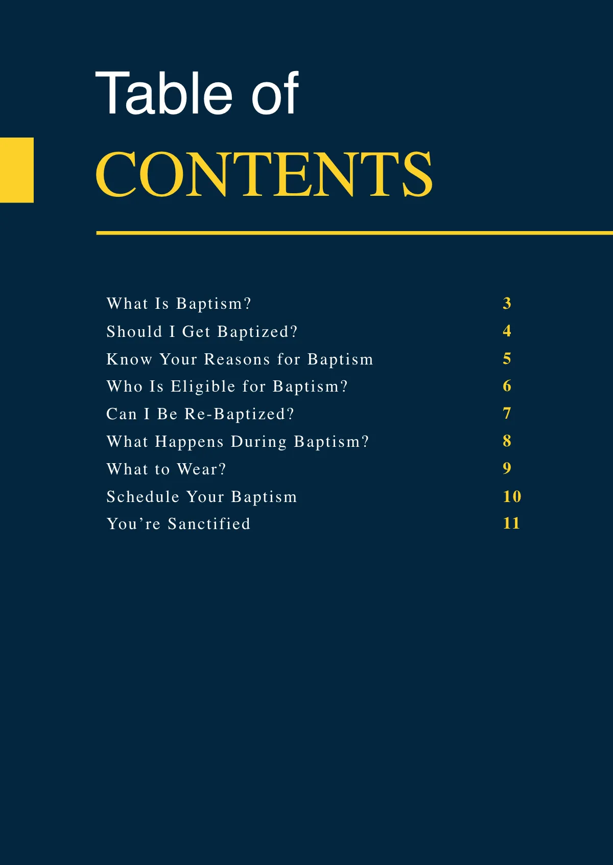 Free Baptism Booklet Template to Edit Online