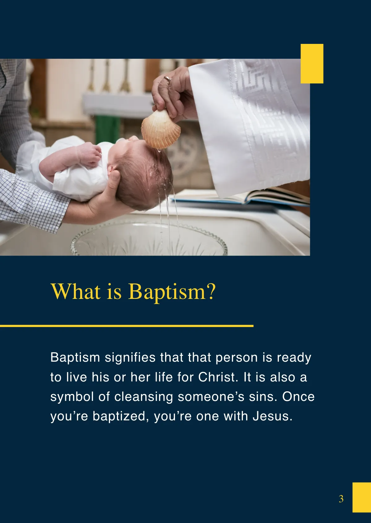 Free Baptism Booklet Template to Edit Online