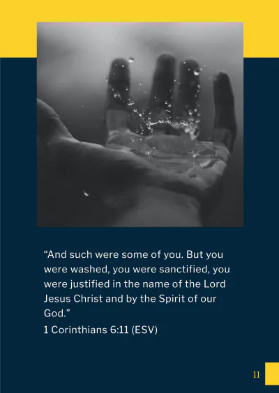 Free Baptism Booklet Template to Edit Online