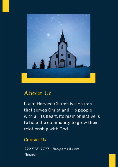 Free Baptism Booklet Template to Edit Online