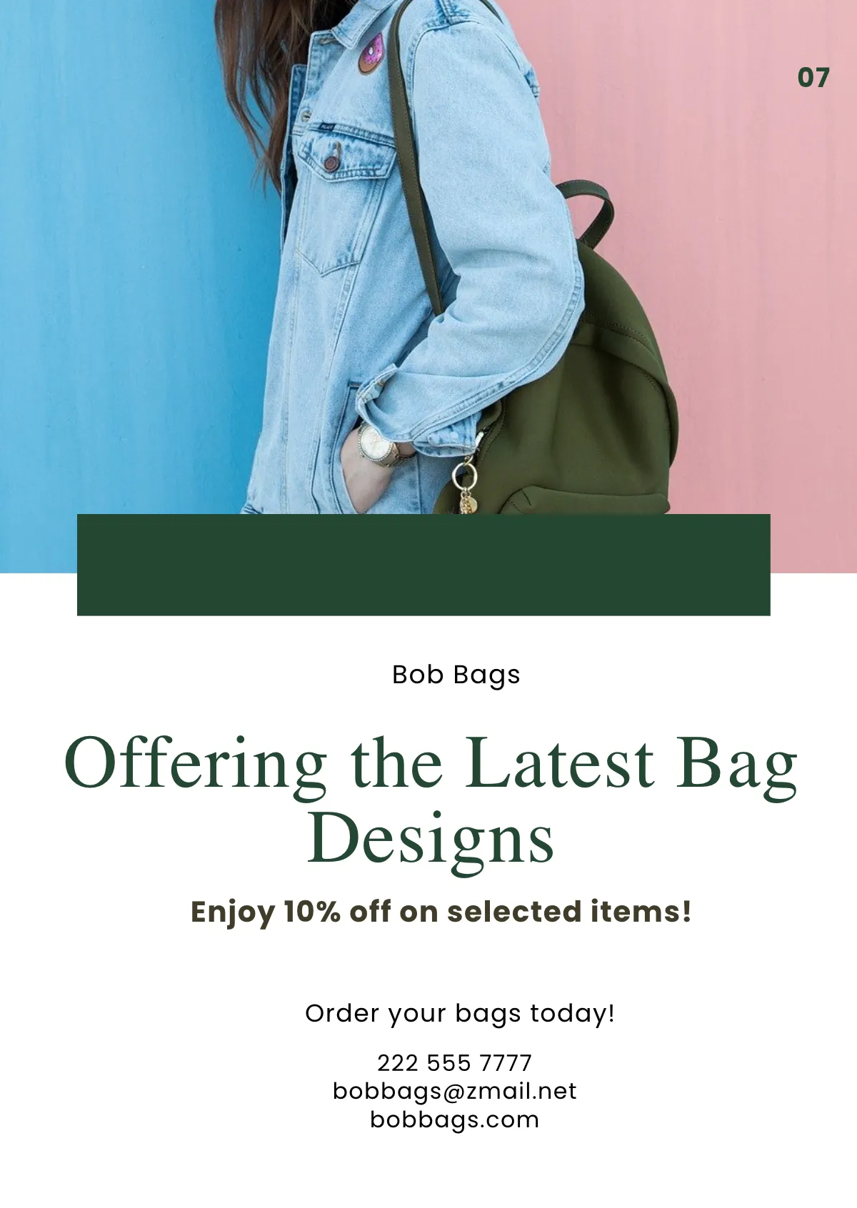 Free Business Booklet Template to Edit Online