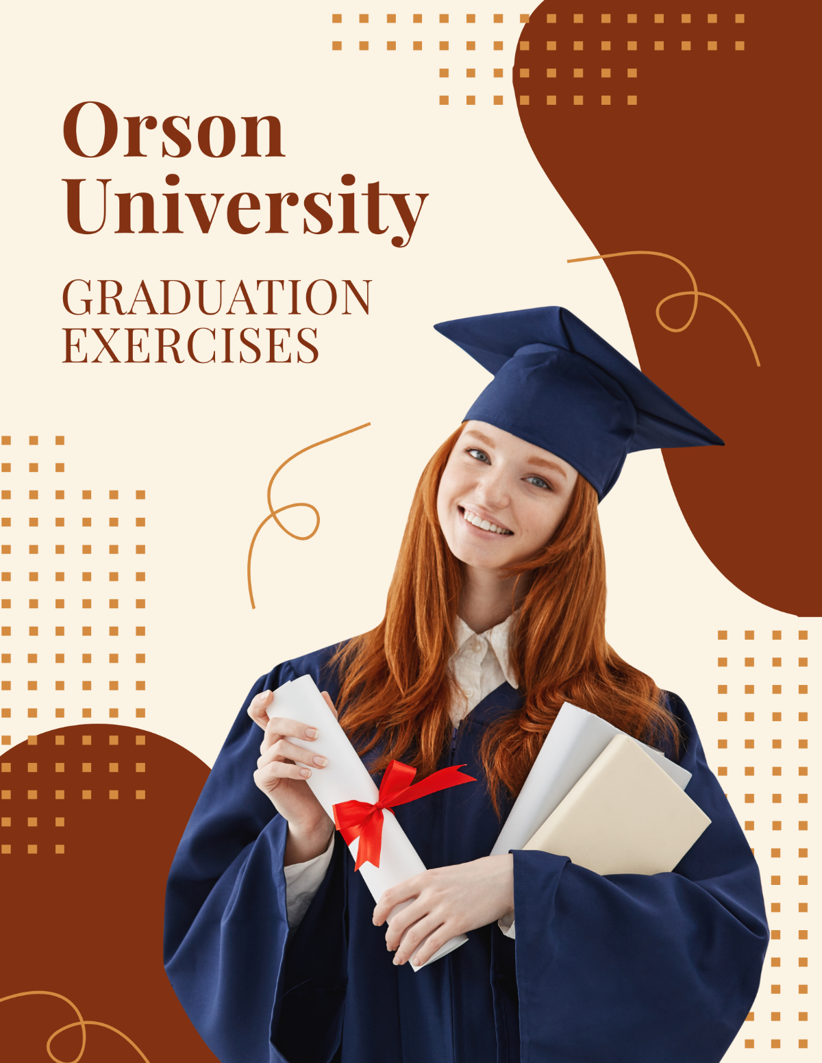 Graduation Event Flyer Template - Edit Online & Download