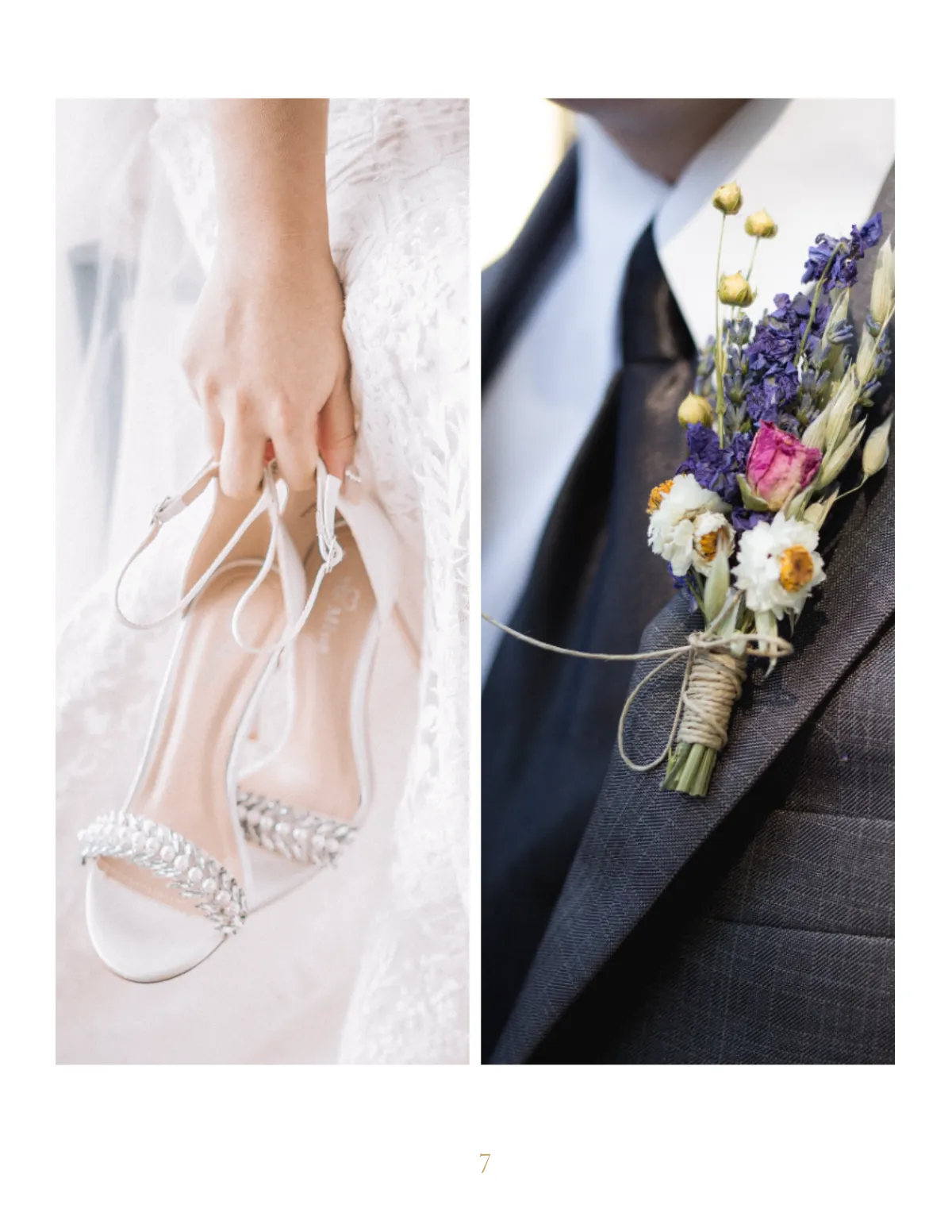 Free Aesthetic Wedding Photobook Template to Edit Online