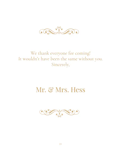 Free Aesthetic Wedding Photobook Template to Edit Online