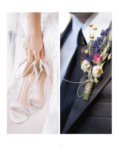 Free Aesthetic Wedding Photobook Template to Edit Online