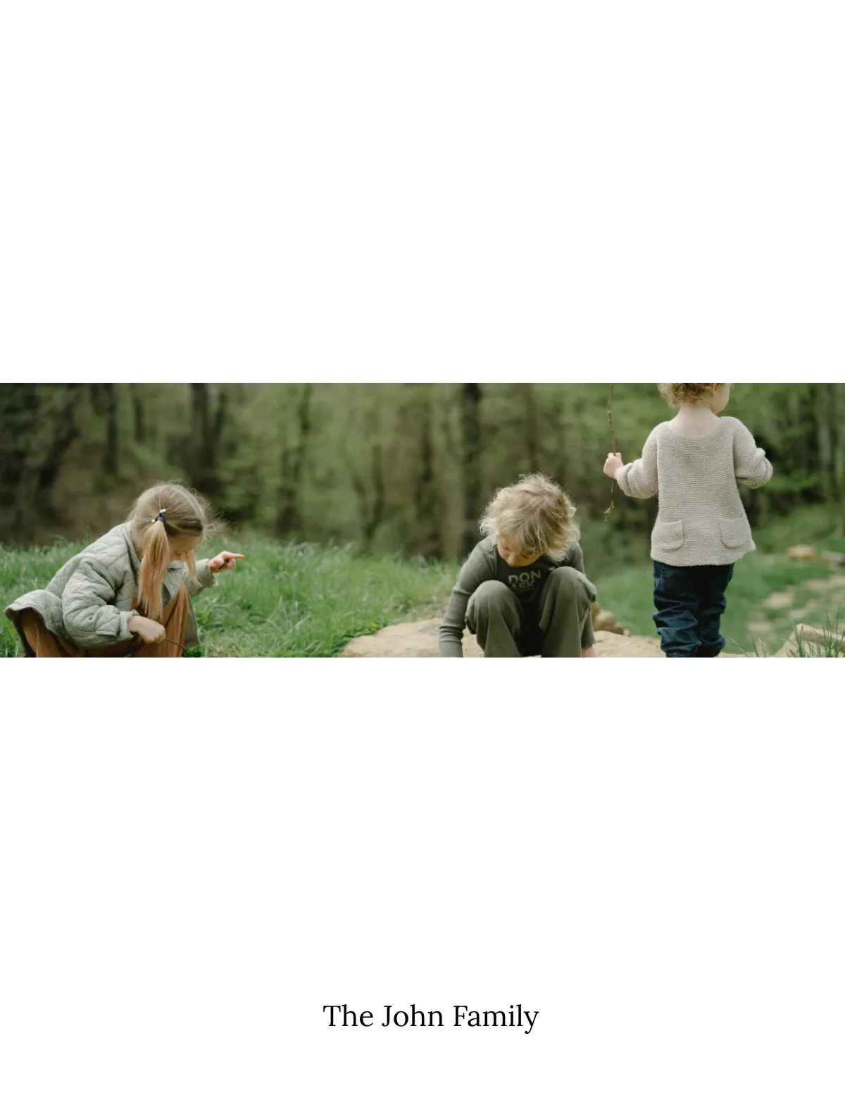 Free Colorful Family Photo Book Template to Edit Online