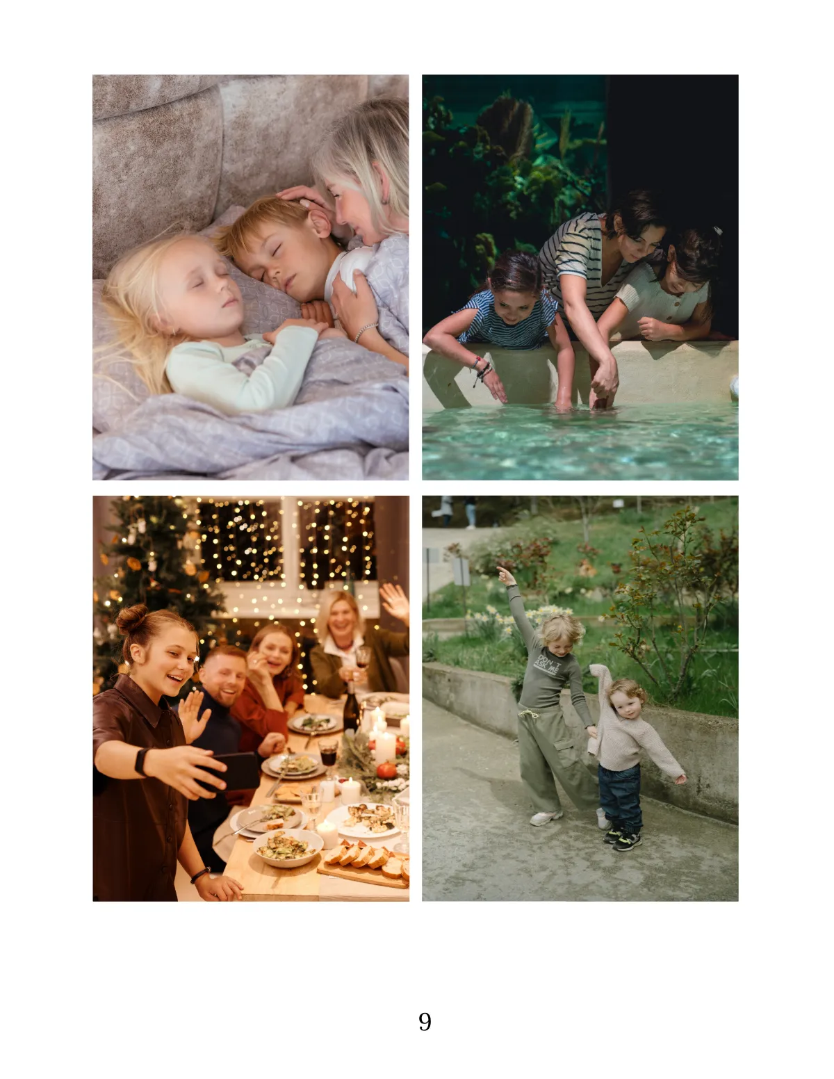 Free Colorful Family Photo Book Template to Edit Online