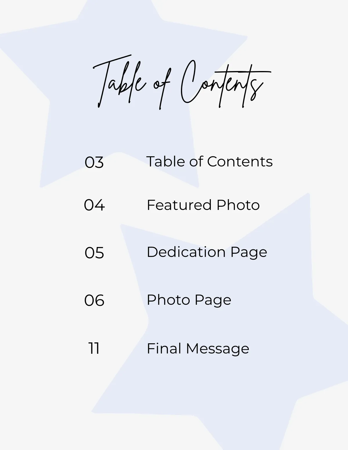 Free Professional Baby Photobook Template to Edit Online