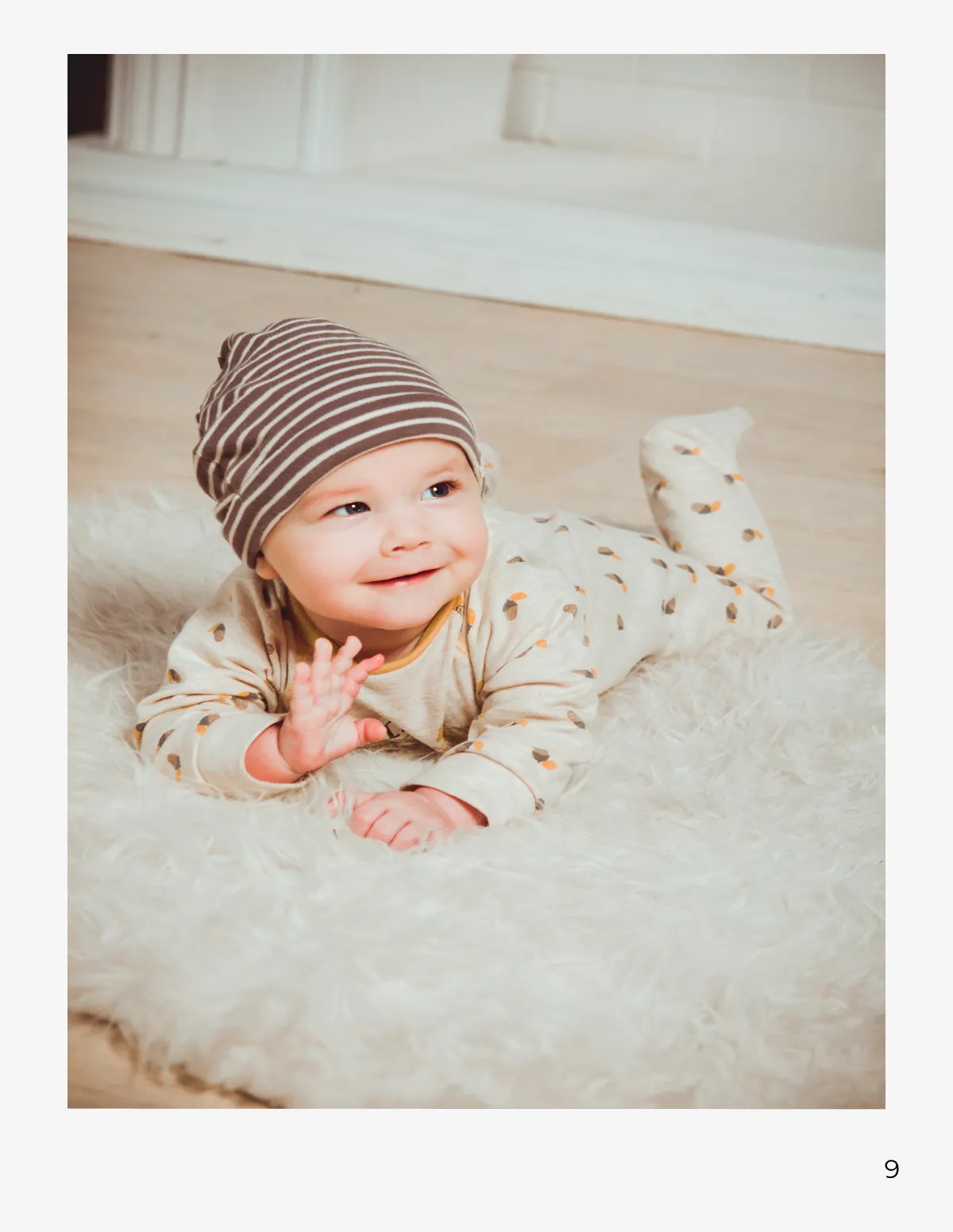 Free Professional Baby Photobook Template to Edit Online